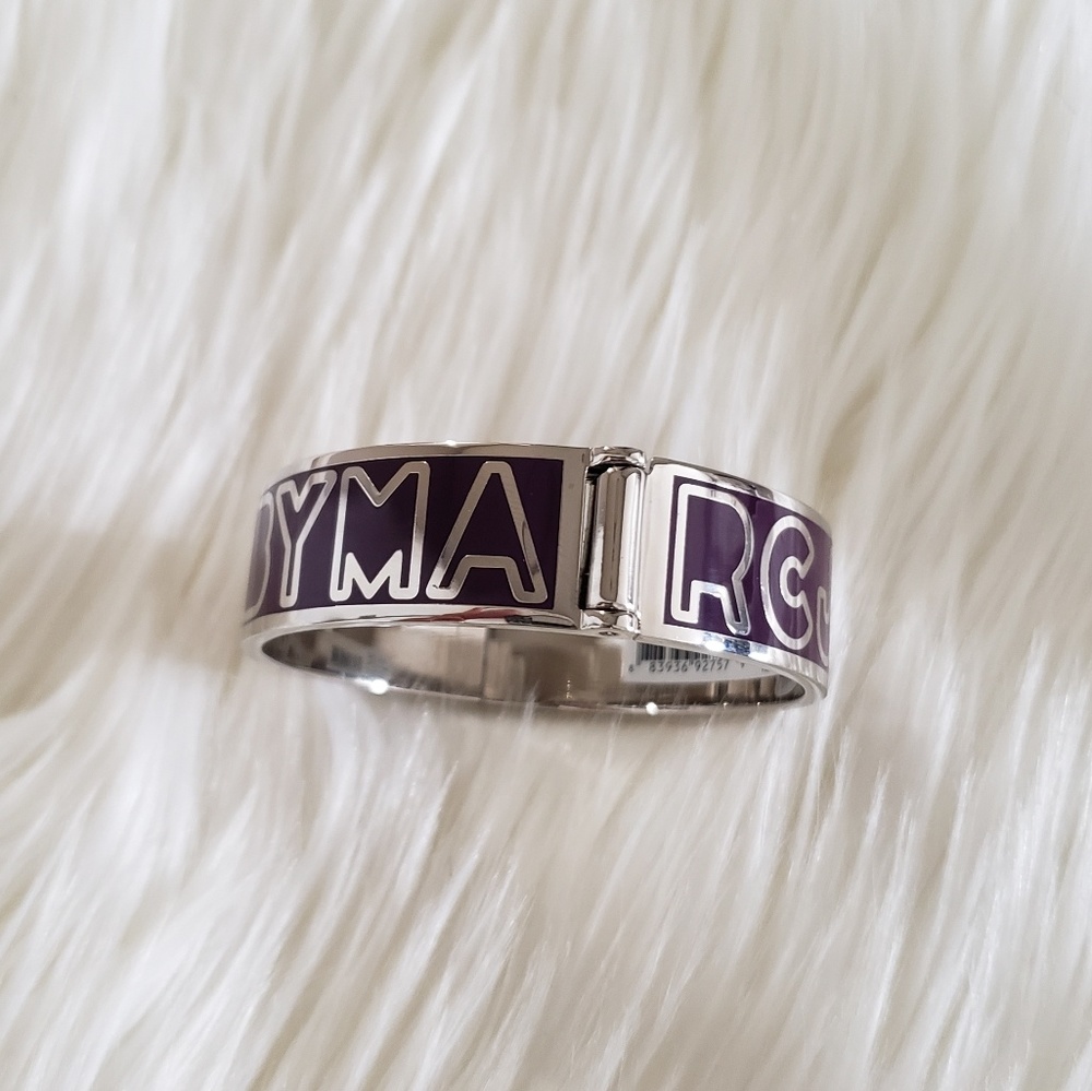 Marc By Marc Jacobs Purple and Silver Bracelet NWT